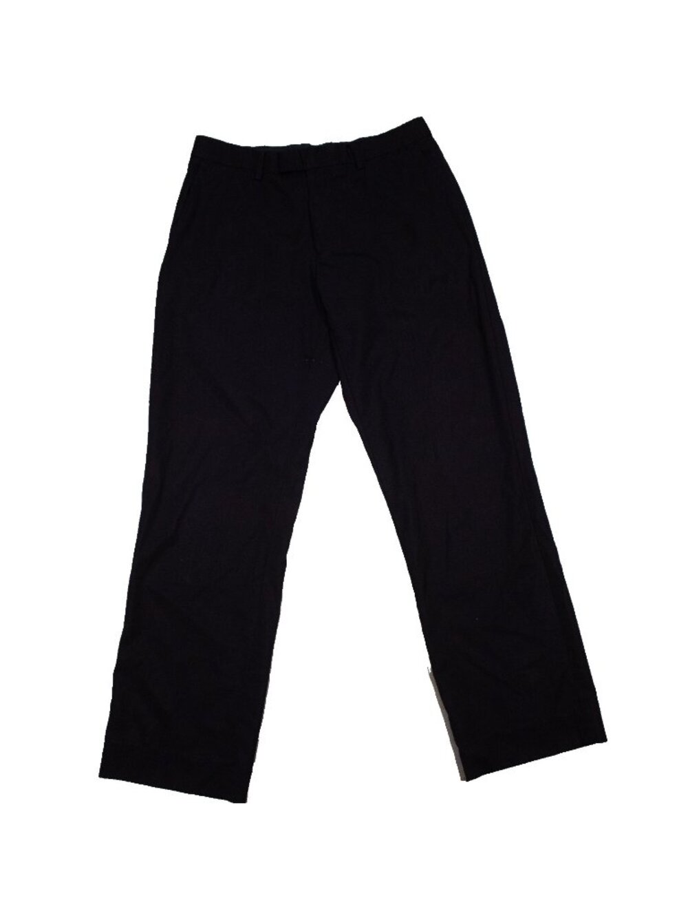 Vintage Hugo Boss Dress Pants Black Wool Trousers "James / Sharp" 30x30